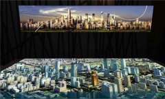 企業展廳中數字沙盤的應用