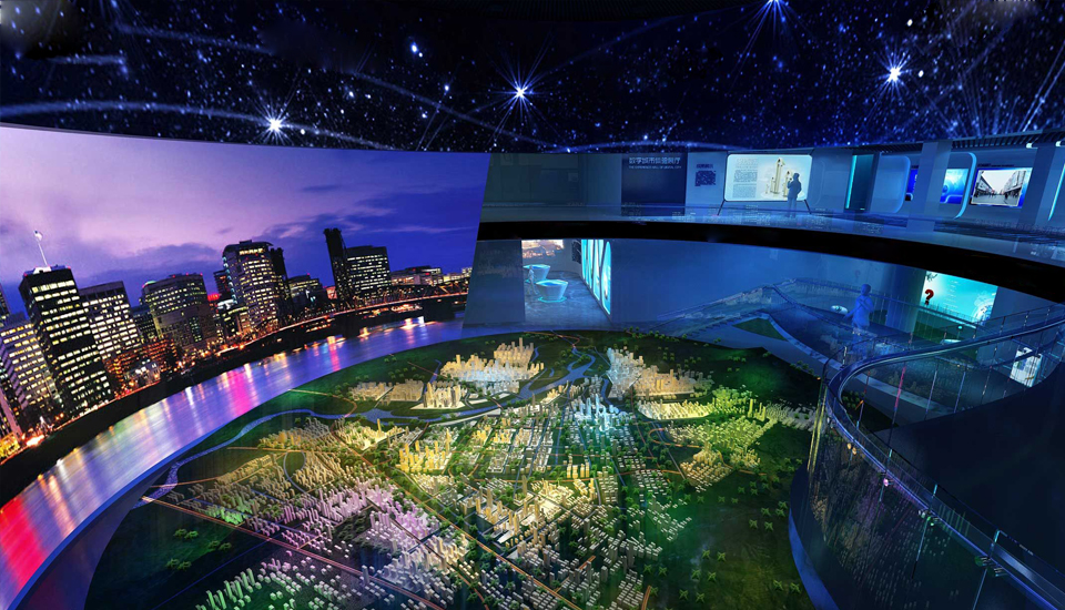 數(shù)字沙盤效果