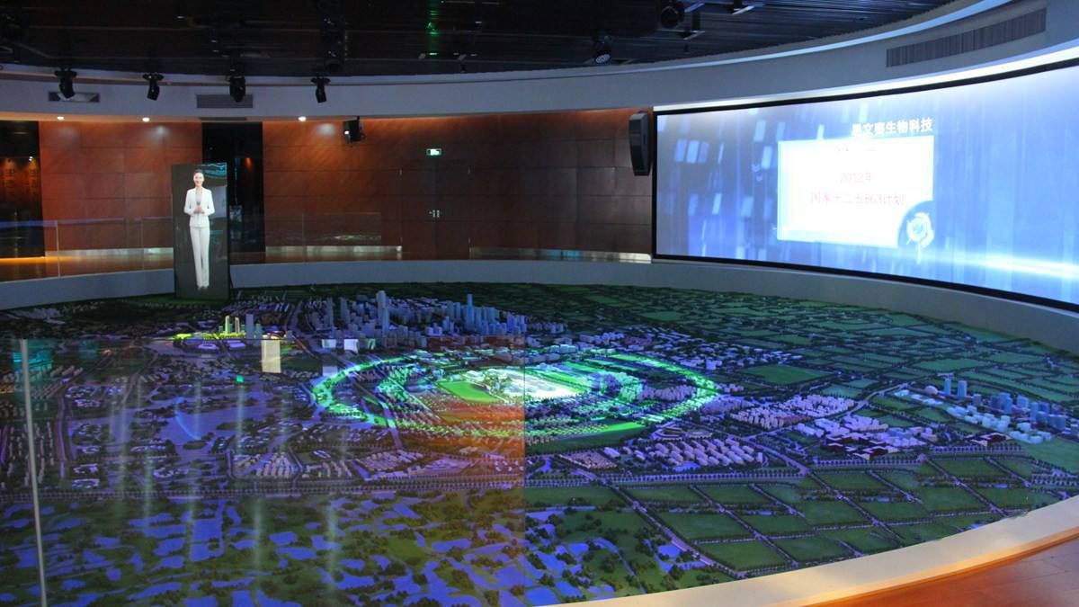 數(shù)字投影沙盤(pán)